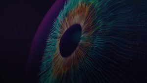 Image of an eye signifying AI is making cybersecurity threats faster, more convincing, and easier to scale.