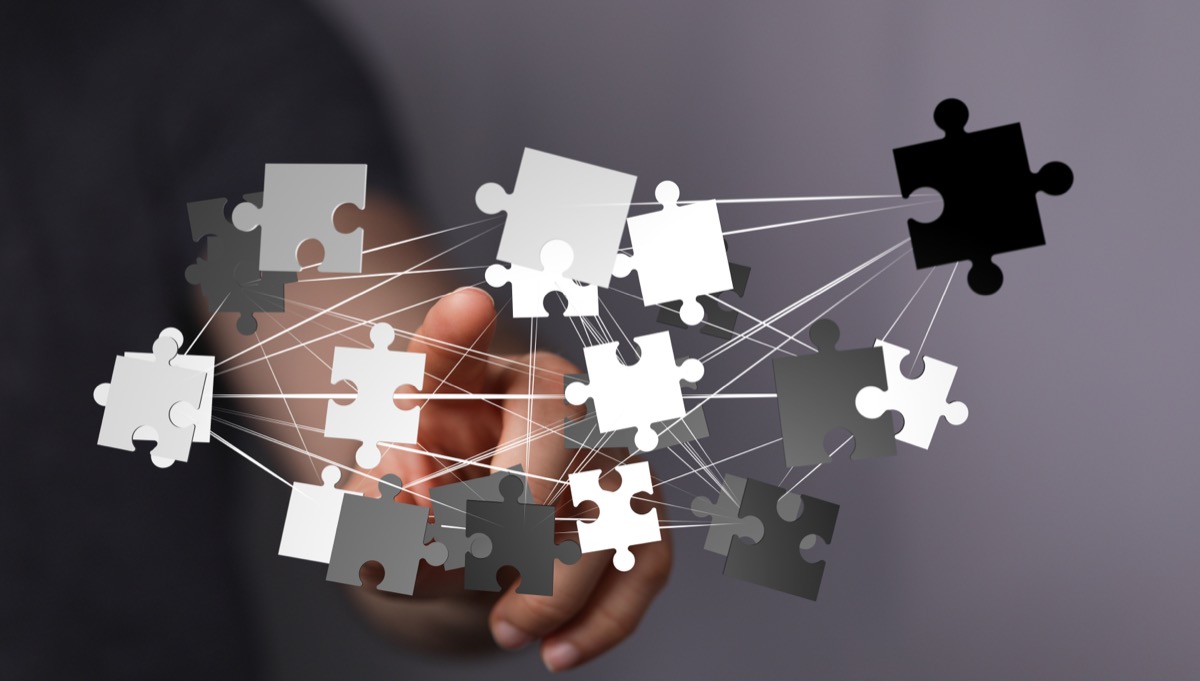 Puzzle representing the many parts of Enterprise SOW Management